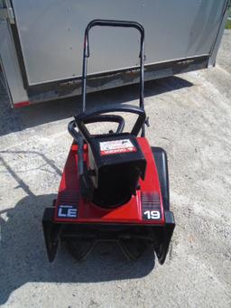 Snapper LE 19 Snowblower