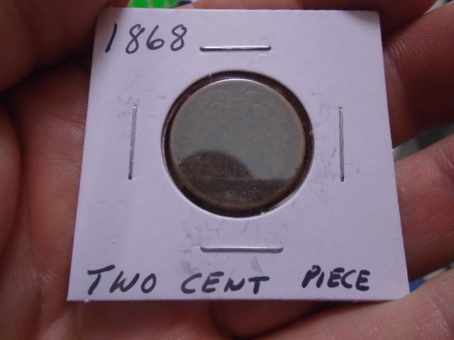 1868 Two Cent Piece