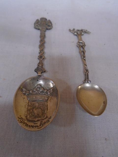 2 Sterling Silver Spoons