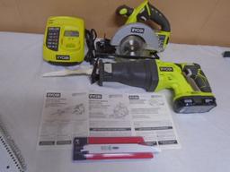 Ryobi 18V Reciprocating Saw 7 Ryobi 5 1/2" Circular Saw