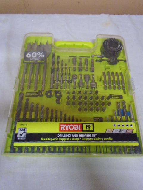 Ryobi 90pc Drilling & Driving Kit