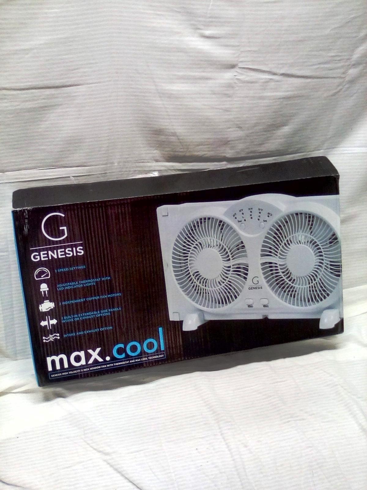 Genesis Twin Window Max.Cool Fan