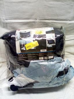 Mainstays Blue Full Size Comforter Set in damage package