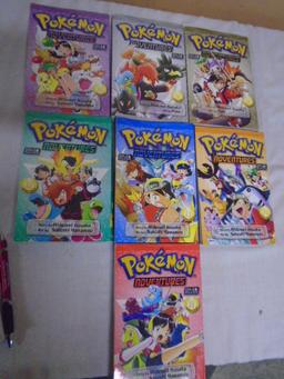 Group of Pokemon Books