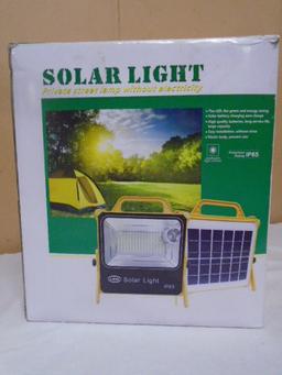 Solar Powered LED Work Light