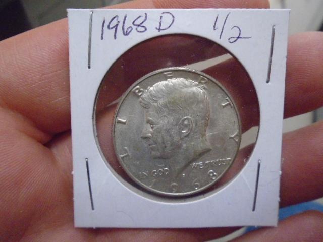 1968 D Mint Kennedy Half Dollar