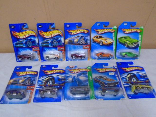 Group of 10 Hotwheels