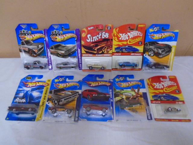 Group of 10 Hotwheels