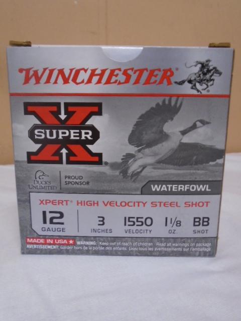 25 Round Box of Winchster Super X 12ga Shotgun Shells