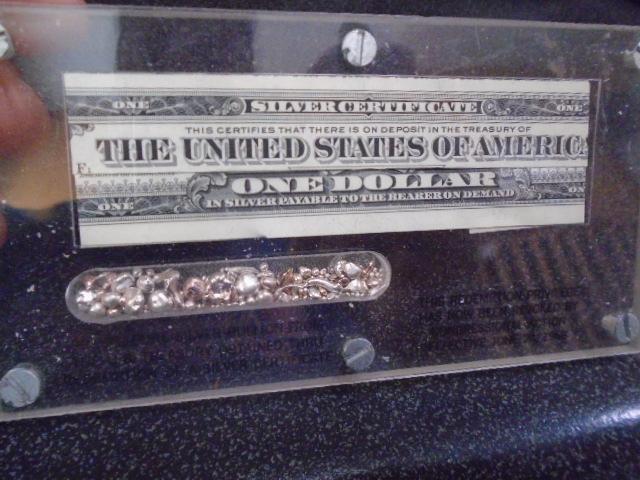 99.99% Pure Silver Bullion From Redemption of a Silver Certificate