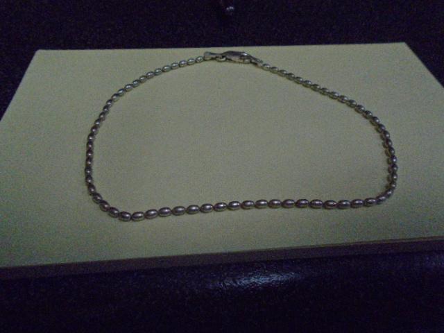 Ladies Sterling Silver Ankle Bracelet