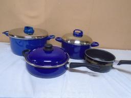 Group of Non-Stick Pots & Pans