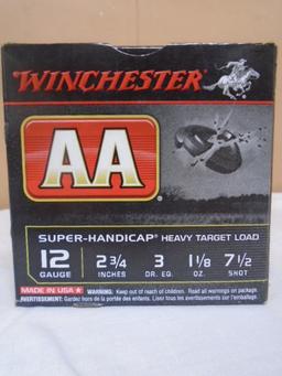 25 Round Box of Winchester AA 12 Ga. Shotgun Shells