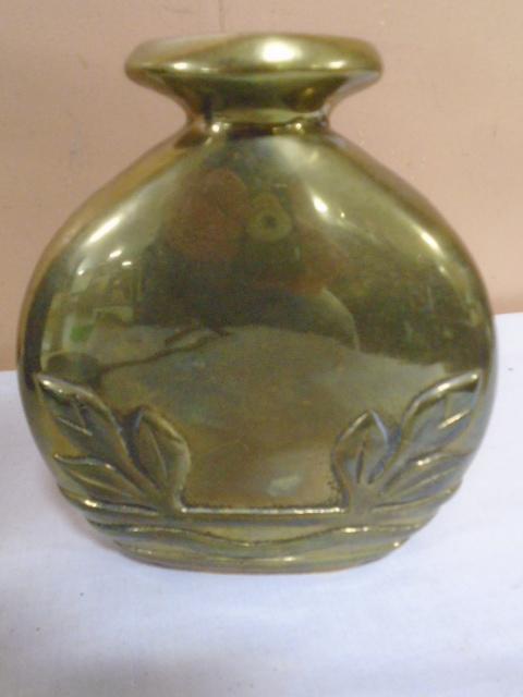 Solid Brass Vase