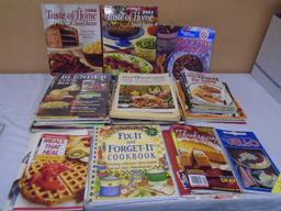 Large Group of Cookbooks