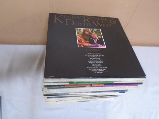 Large Group of LP Record Albums