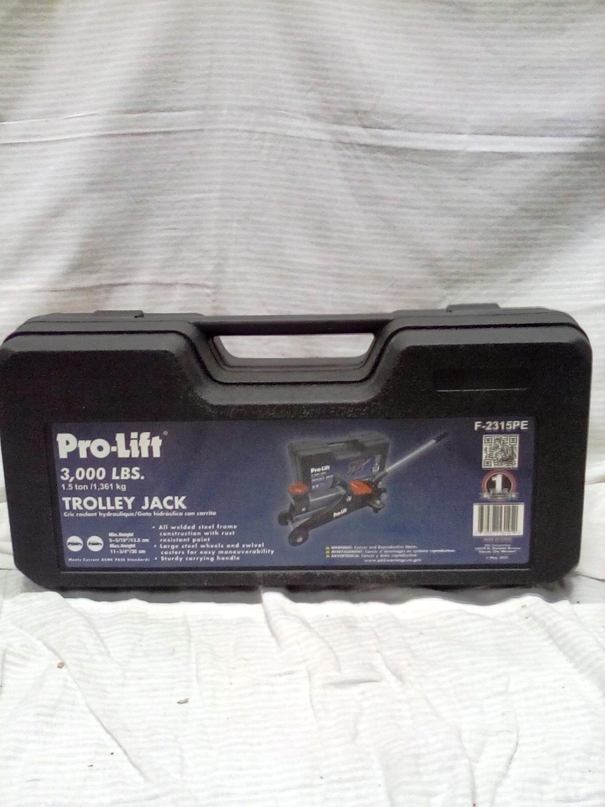 1.5 Ton Pro-Lift Trolley Jack