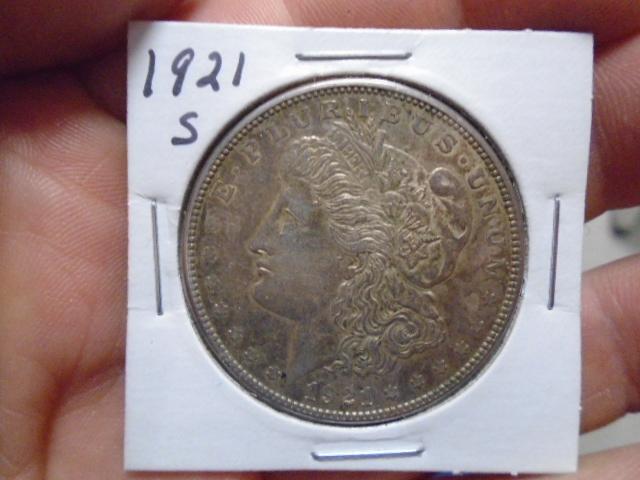 1921 S-Mint Morgan Silver Dollar