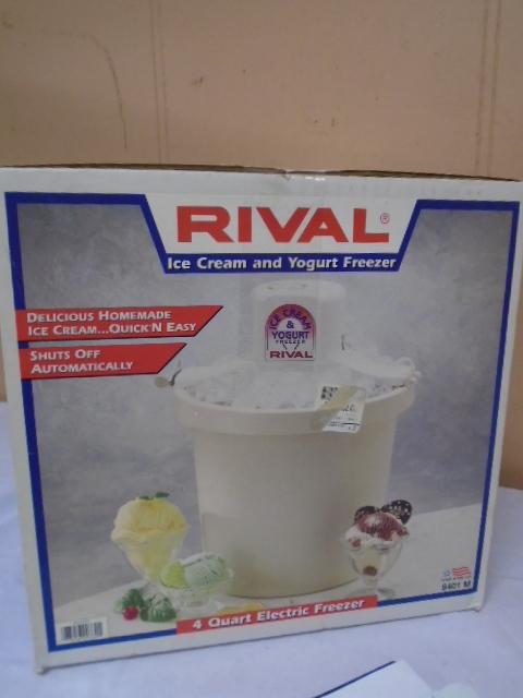 Rival 4 Qt. Electric Ice Cream Maker