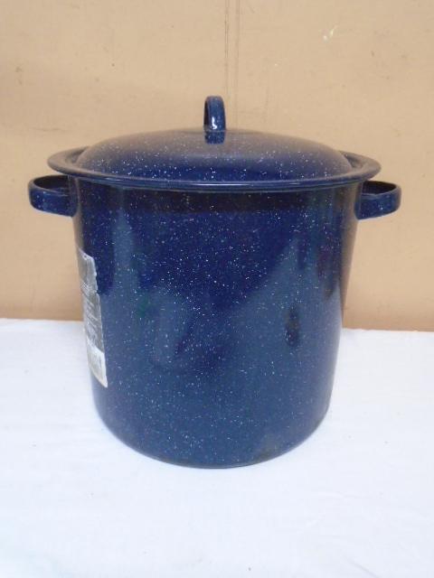 16 Quart Graniteware Steamer and Stockpot