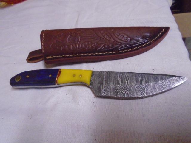 Custom Handmade Damascus Blade Knife