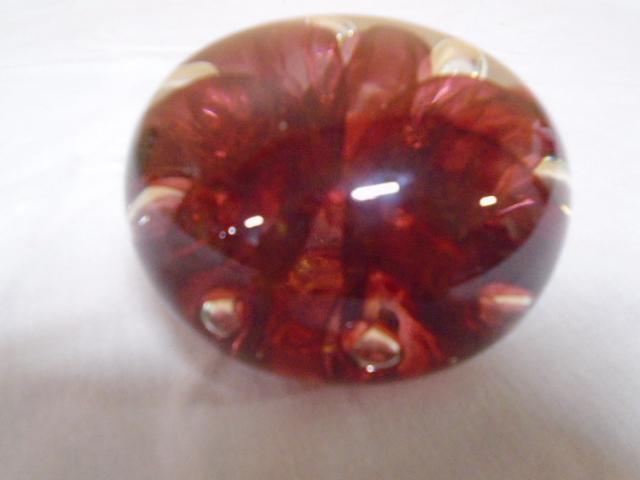 Beautiful St. Clair Glass Paperweight