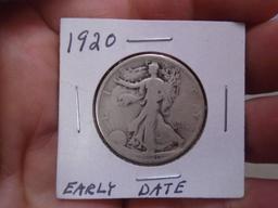 1920 Walking Liberty Half Dollar