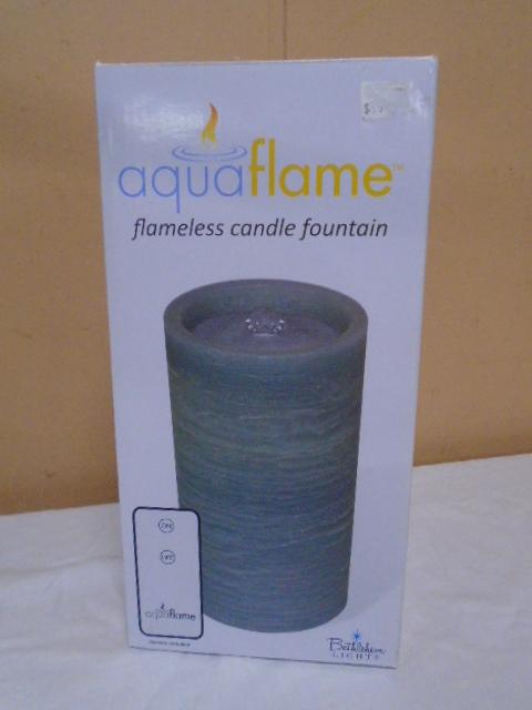 Aqua Flame Flameless Candle Fountain