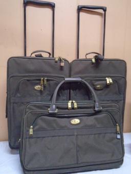 3 Pc. Destinations Rolling Luggage Set