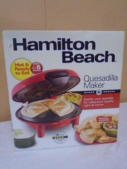 Hamilton Beach Quesaldilla Maker