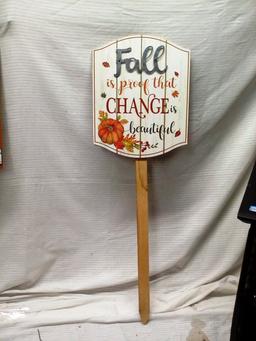Fall Yard Sign