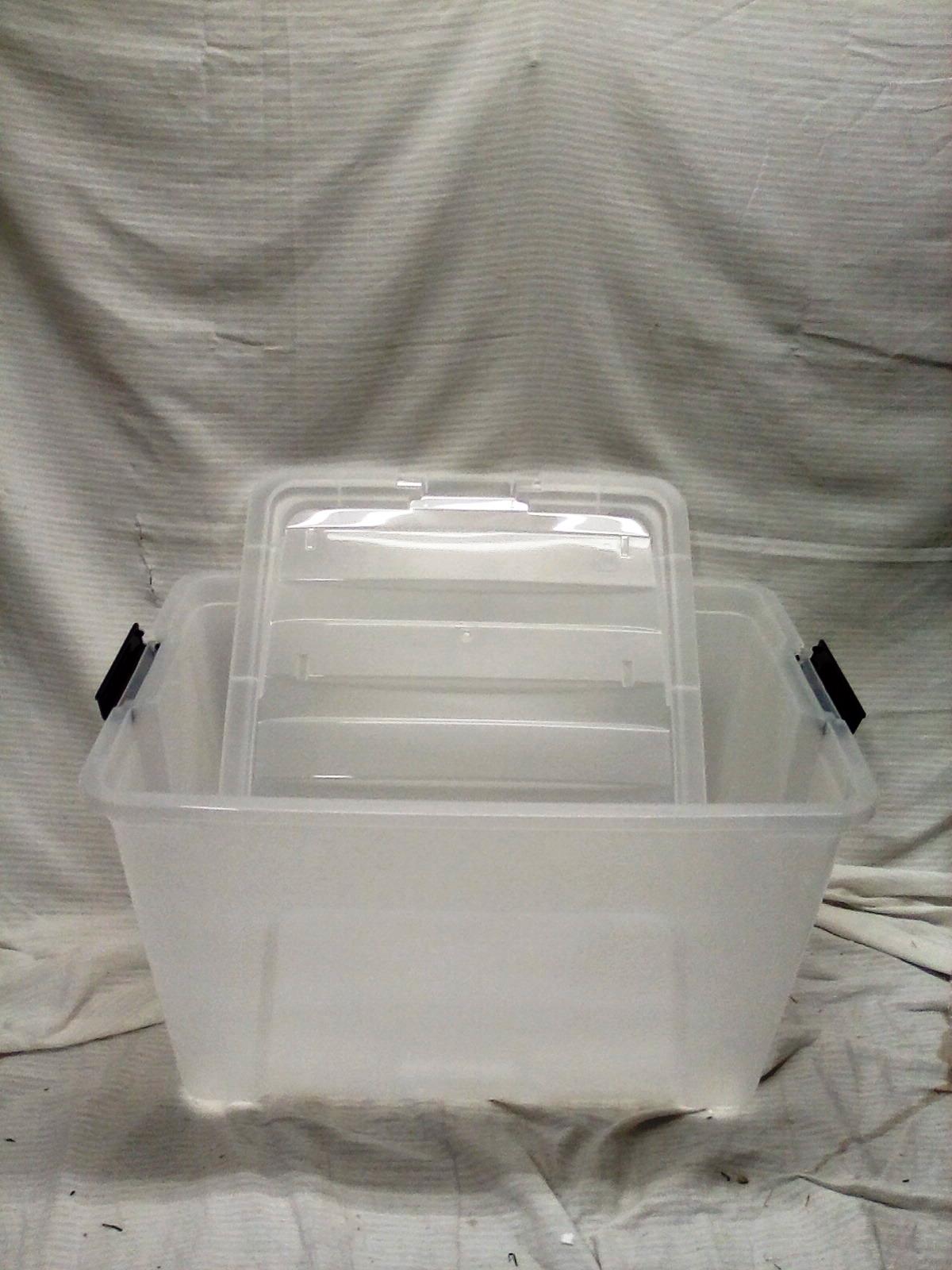 21.5 X 13.5X 12.5 Plastic tote