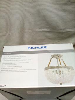 Kichler Kona Cay Semi Flush Mount Light Fixture