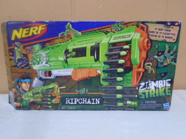 Nerf Ripchain Zombie Strike Gun