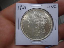 1921 Morgan Silver Dollar