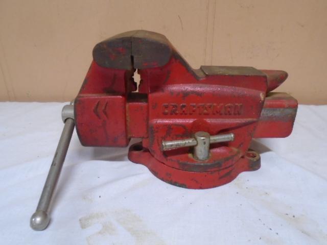 Craftsman 5in Swivel Bench Vise