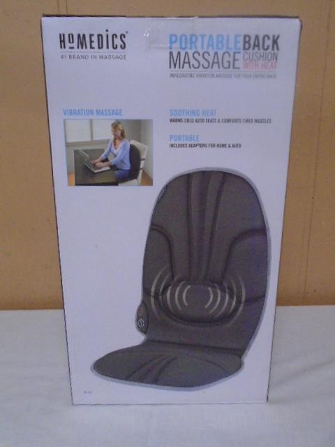 Homedics Portable Back Massager w/Heat