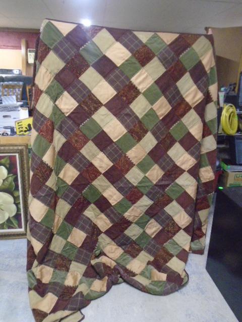 Beautiful King Size Patchwork Quilt