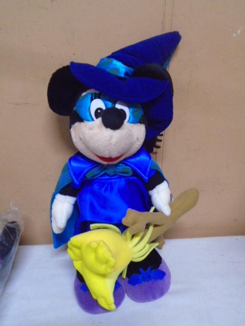 Disney Minnie Mouse Plush Witch