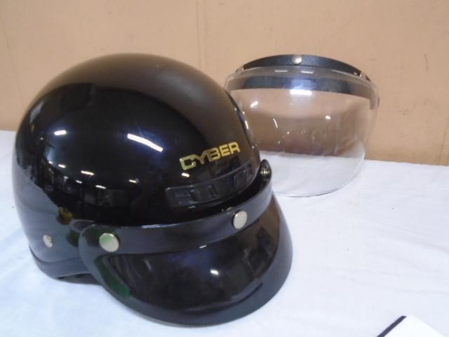 Cyber Motorcycle Helmet w/Face Shield