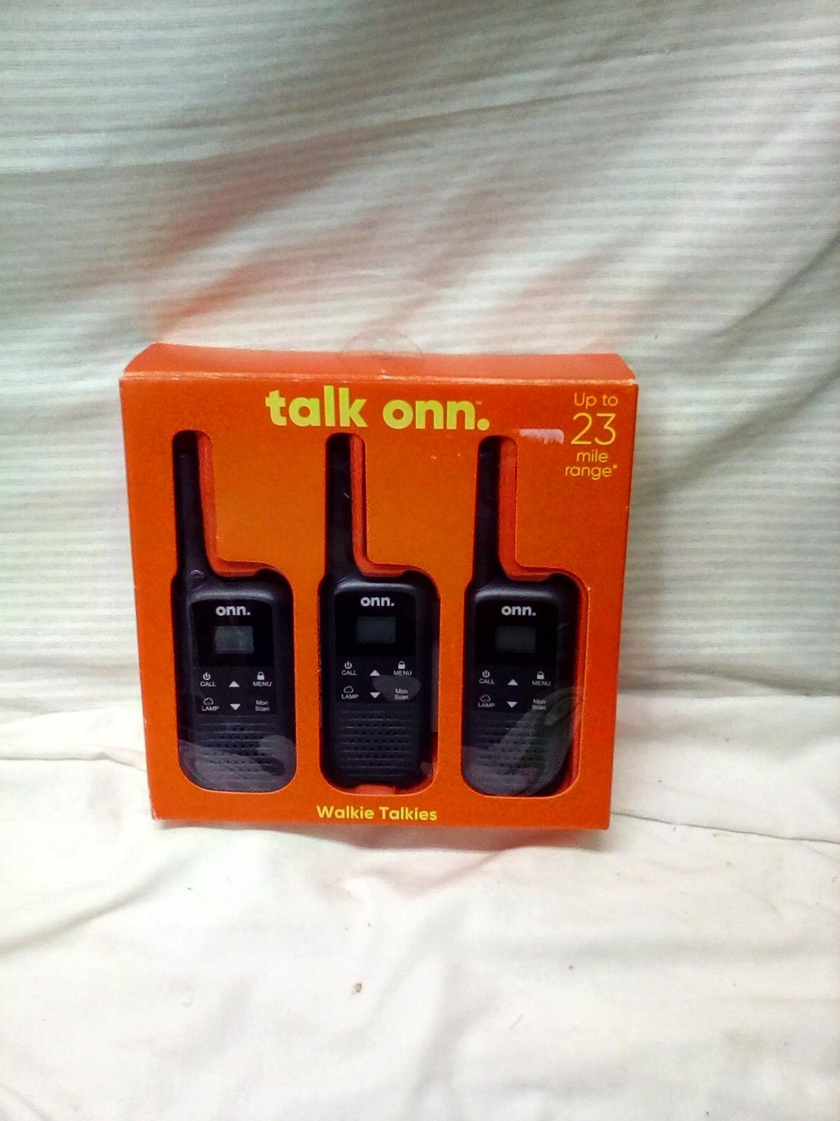 3pk Talk ONN Walkie Talkies