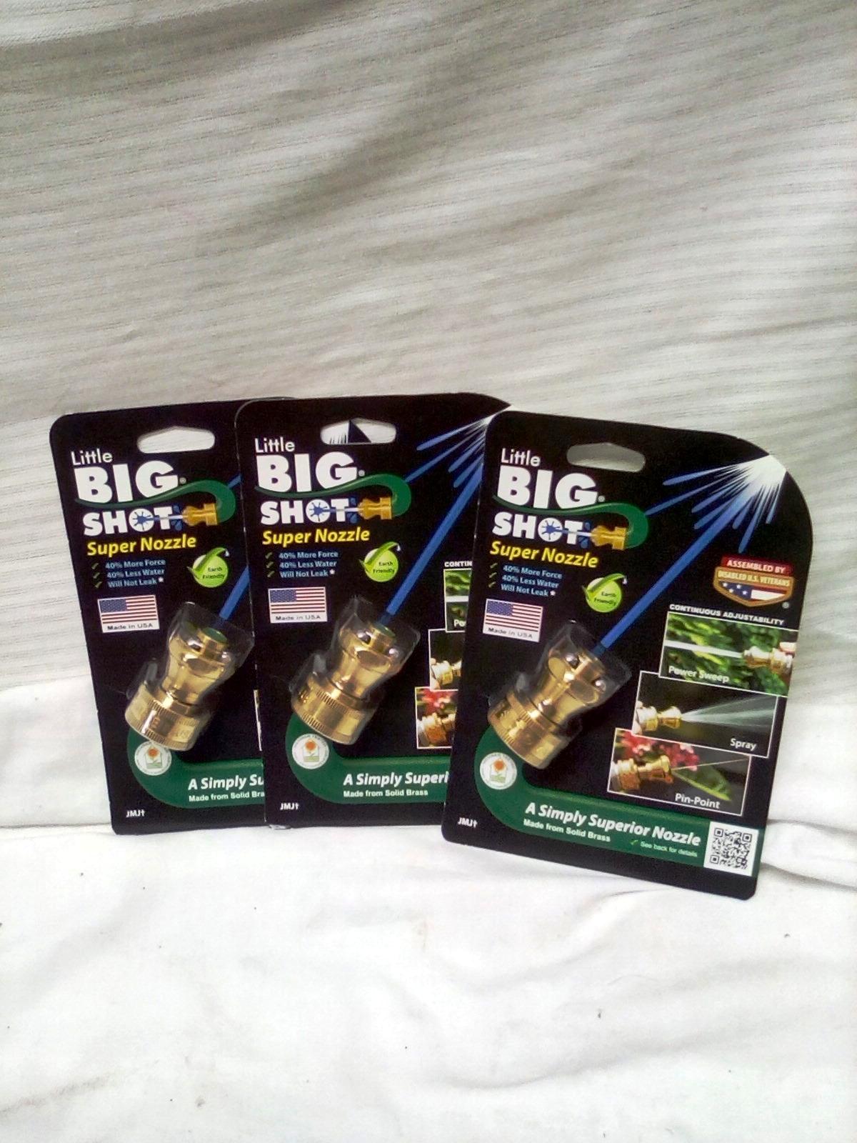 Qty. 3 Little Big Shot Super Hose Nozzles New In Pakcages