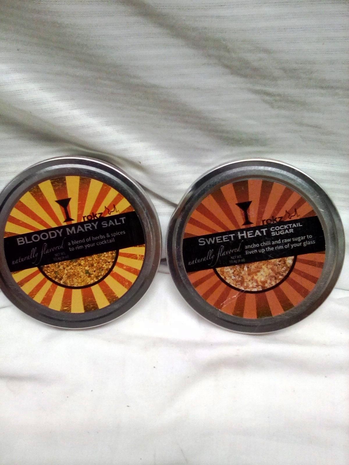 Two Tins of Cocktail Salt