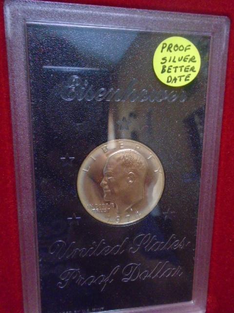 1974 Proof Silver Eisenhower Dollar