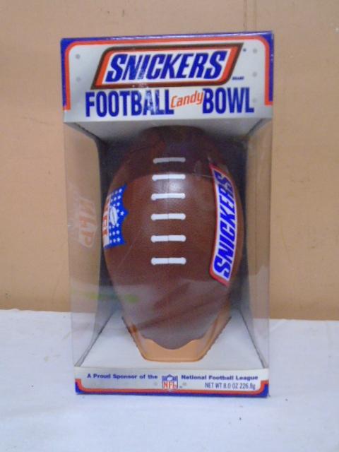 Snickers Football Candy Bowl