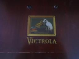 Vintage RCA Victor Victrola Wood Case Floor Radio w/ Turntable