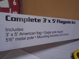 3ftx5ft Flag Pole Kit