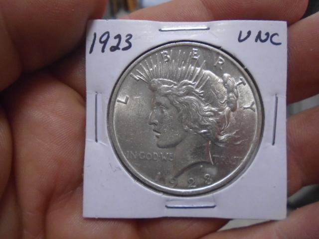 1923 Silver Peace Dollar