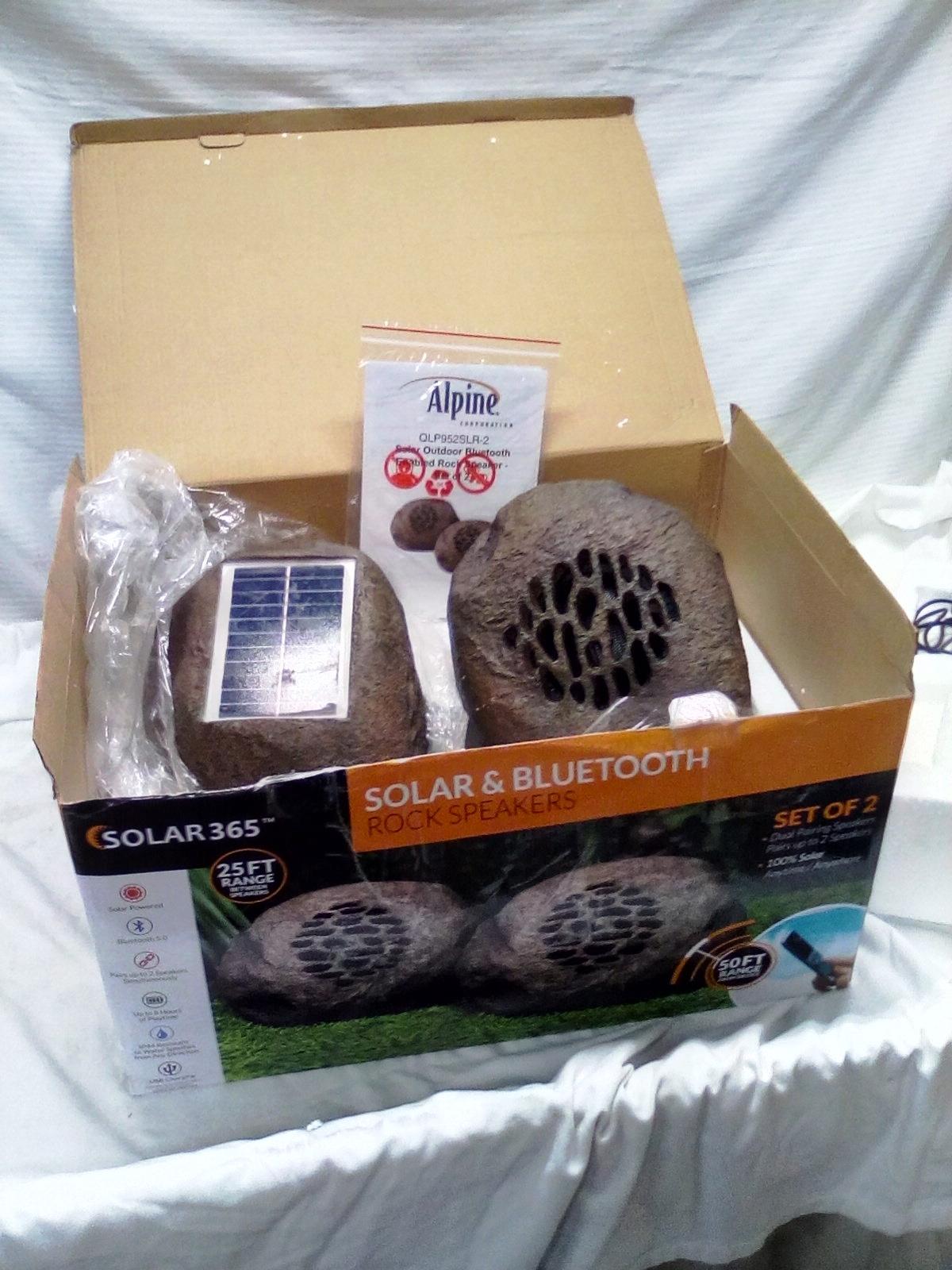 Set of 2 Solar 365 Rock Speakers