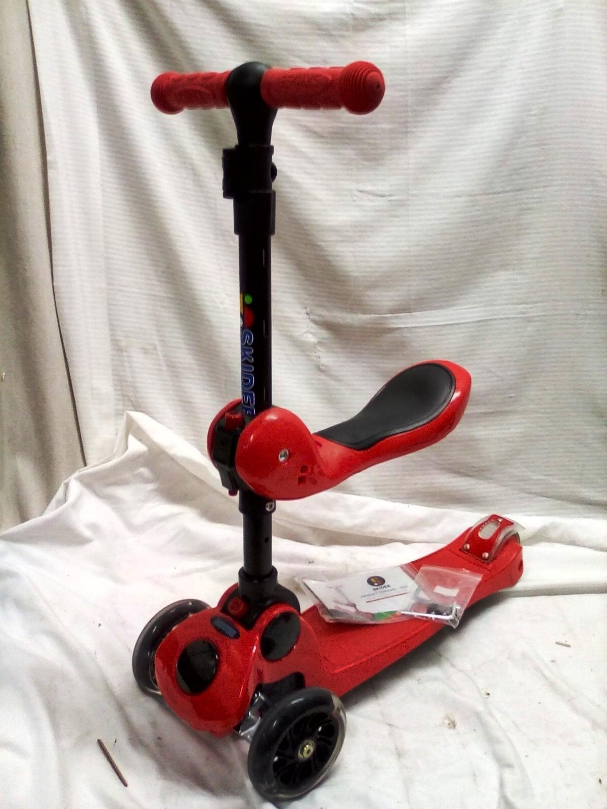 Skidee Child's Scooter W/ Hide-away Seat
